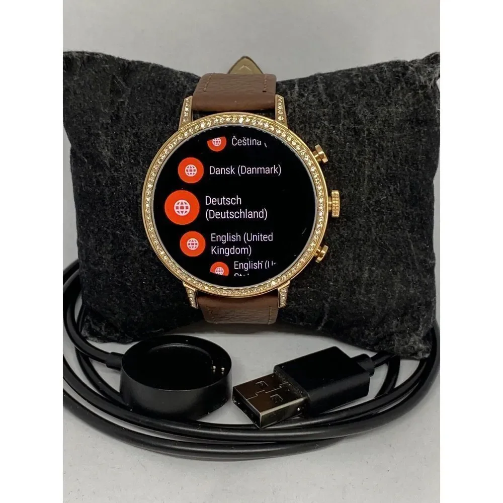 Fossil Gen 4 Authentic Digital Dial Smart Watch Custom Band FTW6015 LT300